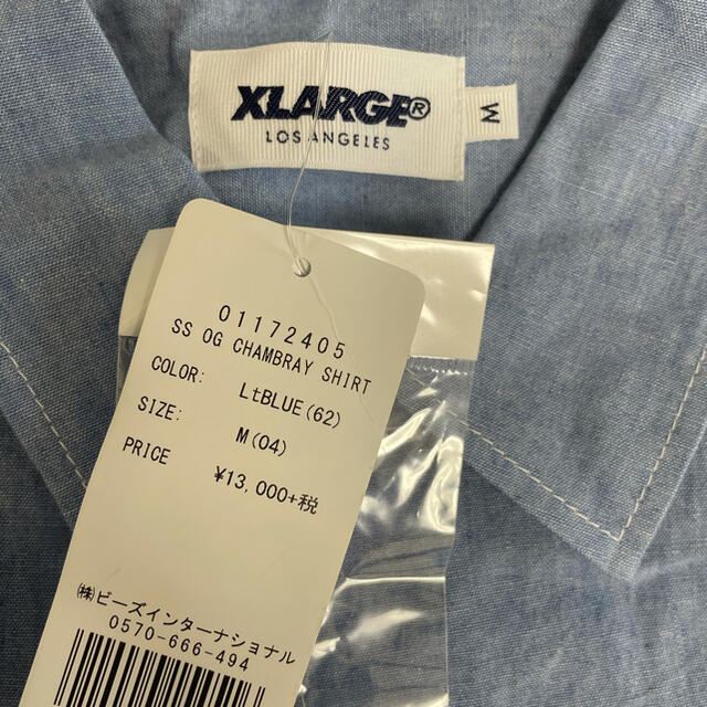 XLARGE(エクストララージ)の【新品、タグ付き、値引き】X-LARGE オープンカラーシャツ メンズのトップス(シャツ)の商品写真