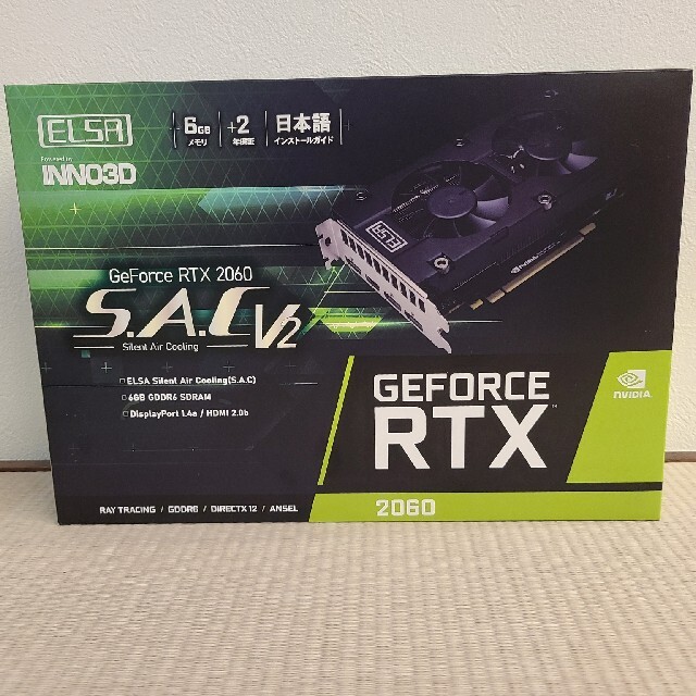 ELSA GeForce RTX 2060 S.A.C V2   RTX2060