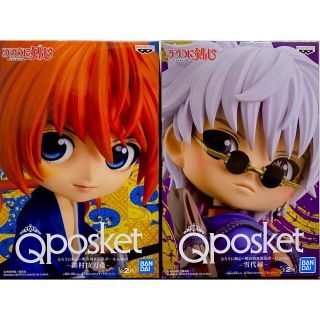 バンプレスト(BANPRESTO)の【ラスト】Qposket るろうに剣心 雪代縁 緋村抜刀斎 Aカラーセット(アニメ/ゲーム)