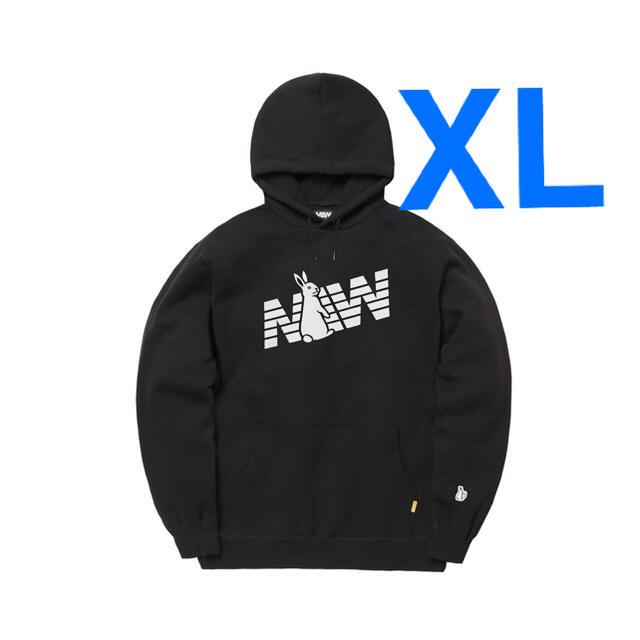 コラボ　MIW × #FR2 Box Logo HoodieMADEINWORLD