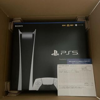 プレイステーション(PlayStation)のps5 デジタルエディション　新品未使用(家庭用ゲーム機本体)