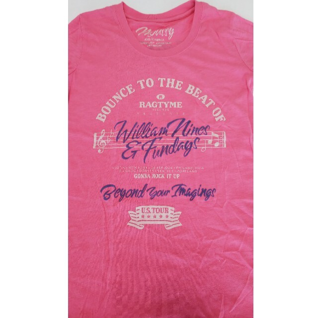 moussy(マウジー)のMOUSSY マウジー 半袖Tシャツ サイズ１ サーモンピンク レディースのトップス(Tシャツ(半袖/袖なし))の商品写真