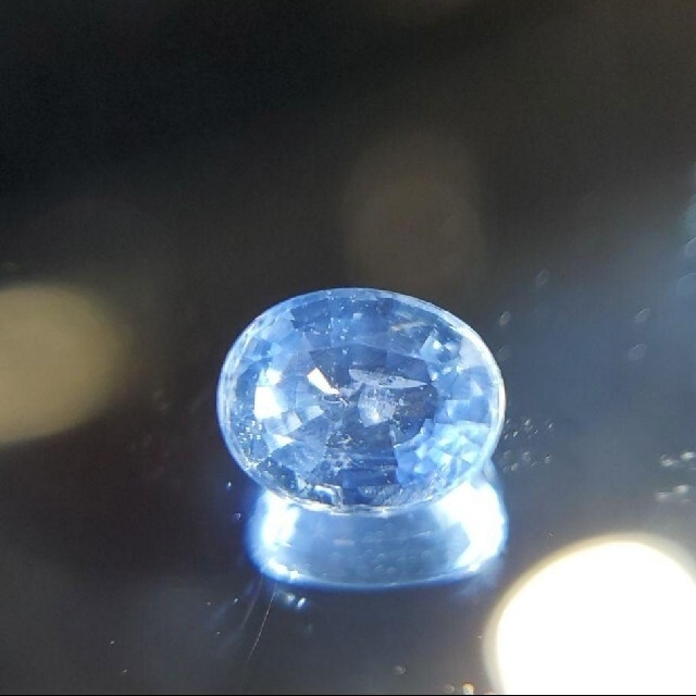 ファンシーカラー天然サファイア ルース 0.674ct - 各種パーツ