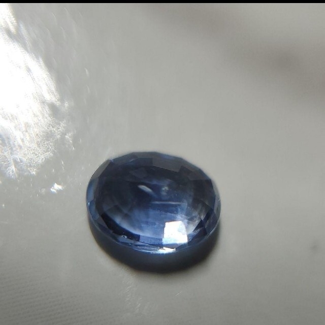 ファンシーカラー天然サファイア ルース 0.674ct - 各種パーツ