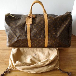 ルイヴィトン(LOUIS VUITTON)の【美品】 ルイヴィトン モノグラム キーポル60 ボストン(ボストンバッグ)