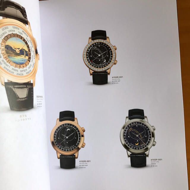 PATEK PHILIPPE(パテックフィリップ)のPATEK PHILIPPE 2019年コレクション　カタログ メンズの時計(その他)の商品写真