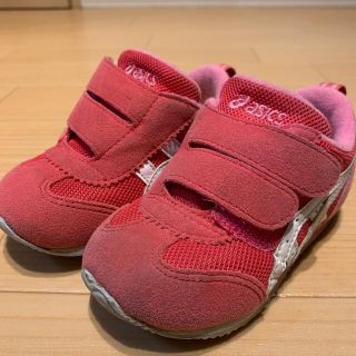 アシックス(asics)のasics kids  ベビーシューズ ピンク色(スニーカー)