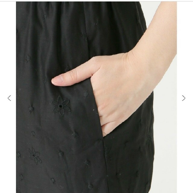 スローブイエナ レースパンツ Black 38