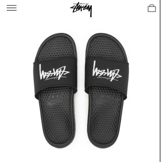 ステューシー(STUSSY)のSTÜSSY / NIKE BENASSI べナッシ(サンダル)