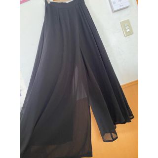 アベイル(Avail)のドレープたっぷりシフォンガウチョ☆ワイドパンツ(その他)