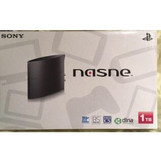 ナスネ(nasne)の★新品★SIE ソニーnasne ナスネ ネットワークレコーダー 1TB PS4(その他)