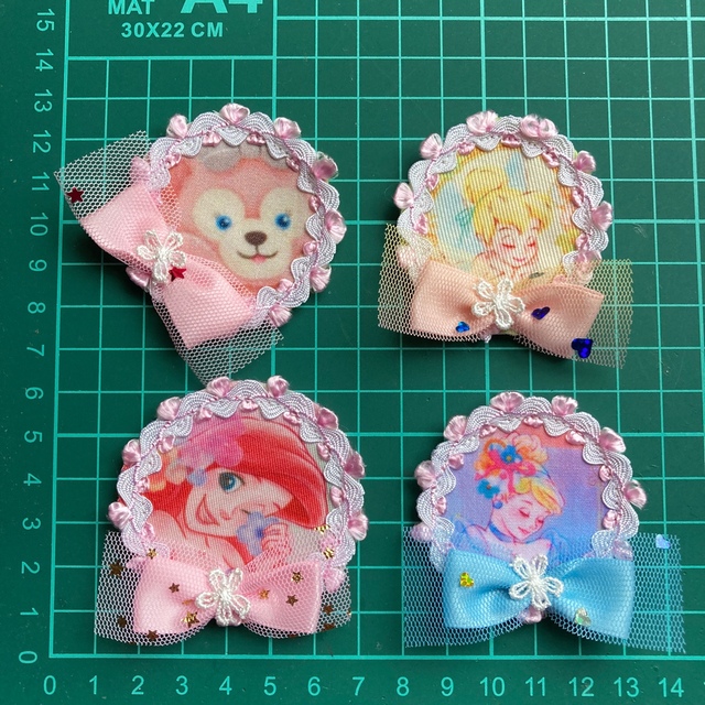 Disney(ディズニー)の【mii⭐︎様専用ページ】プリンセス　ワッペン❣️ キッズ/ベビー/マタニティのこども用ファッション小物(その他)の商品写真