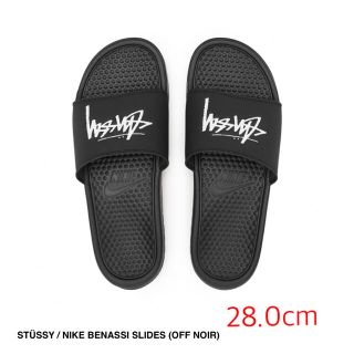 ナイキ(NIKE)のNike×Stussy Benassi ナイキ  ステューシーベナッシ(サンダル)