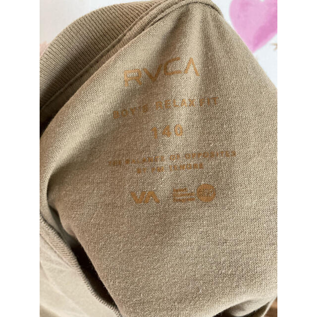 RVCA(ルーカ)のRVCA140cmTシャツ キッズ/ベビー/マタニティのキッズ服男の子用(90cm~)(Tシャツ/カットソー)の商品写真