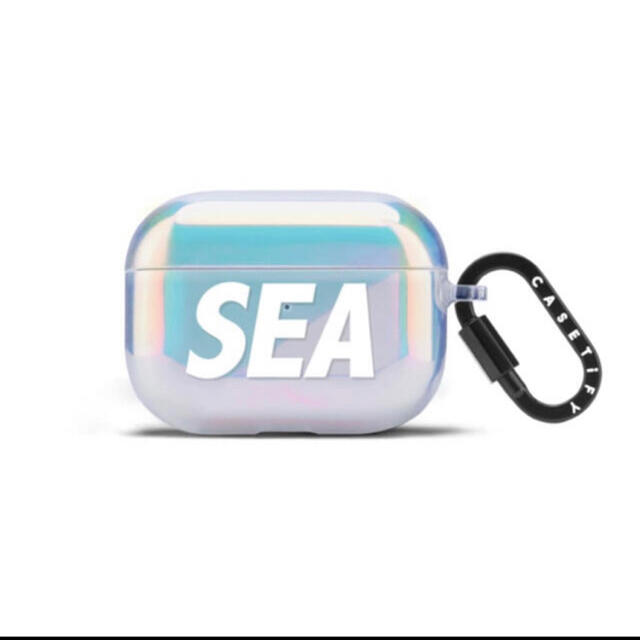 WIND AND SEA × CASETiFY MAIN LOGO - SEA  スマホ/家電/カメラのオーディオ機器(ヘッドフォン/イヤフォン)の商品写真