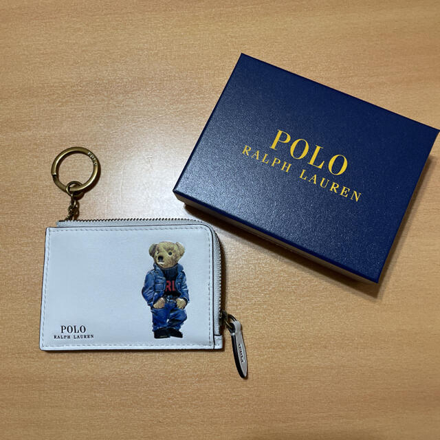 POLO RALPH LAUREN(ポロラルフローレン)のラルフローレン     ポロベア　定期入れ　小銭入れ レディースのファッション小物(名刺入れ/定期入れ)の商品写真