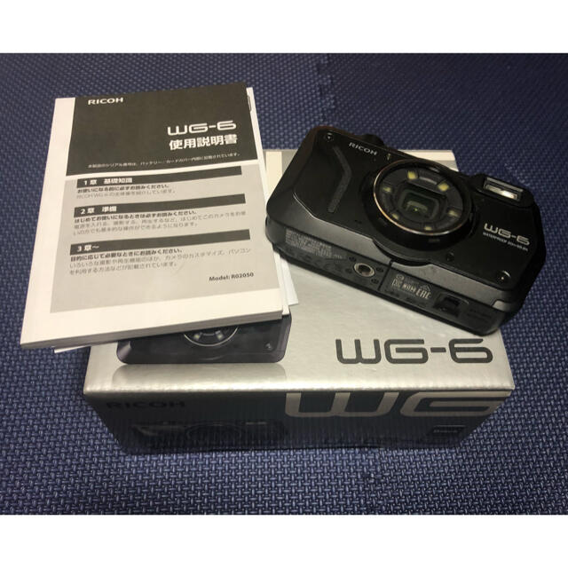 リコー　wg-6 ブラックスマホ/家電/カメラ