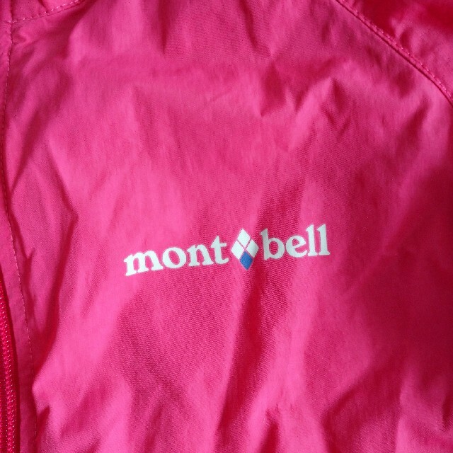 mont bell(モンベル)のmont-bell　ウインドブレーカー　120 キッズ/ベビー/マタニティのキッズ服女の子用(90cm~)(ジャケット/上着)の商品写真