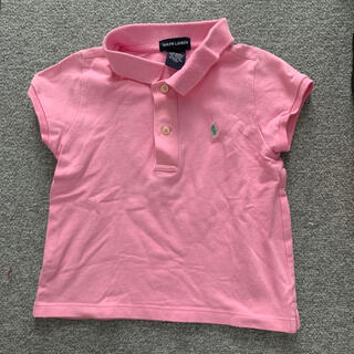 ポロラルフローレン(POLO RALPH LAUREN)の⭐︎ラルフローレン  ポロシャツ  6T ピンク　(Tシャツ/カットソー)