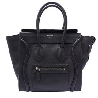 セリーヌ(celine)のセリーヌ ラゲージミニトートバッグレザーブラック(トートバッグ)