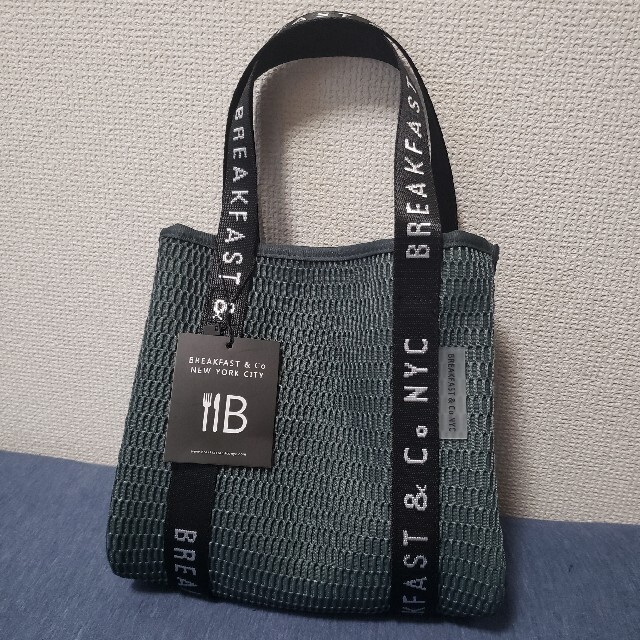 breakfast(ブレックファスト)のBREAKFAST & Co NYC MESH beach bag S ZIP  レディースのバッグ(トートバッグ)の商品写真