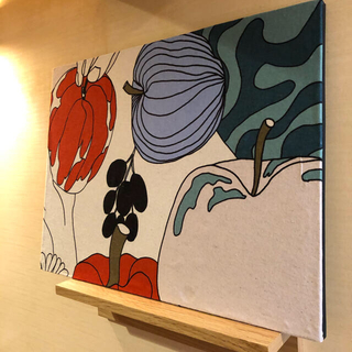 マリメッコ(marimekko)のマリメッコ　ファブリックパネル　壁掛け　4枚セット　大　タルフリ(インテリア雑貨)
