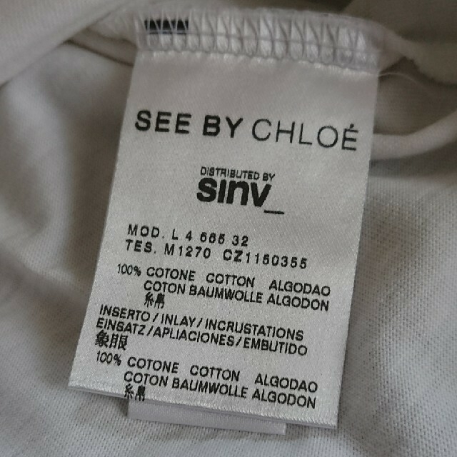 SEE BY CHLOE(シーバイクロエ)のSEE BY CHLOE☆ロンT レディースのトップス(Tシャツ(長袖/七分))の商品写真