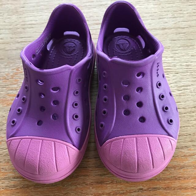 crocs(クロックス)のクロックス　スリッポン　14㌢ キッズ/ベビー/マタニティのベビー靴/シューズ(~14cm)(サンダル)の商品写真