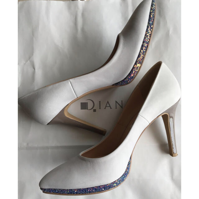 DIANA(ダイアナ)のダイアナ DIANA パンプス ハイヒール グレー レディースの靴/シューズ(ハイヒール/パンプス)の商品写真