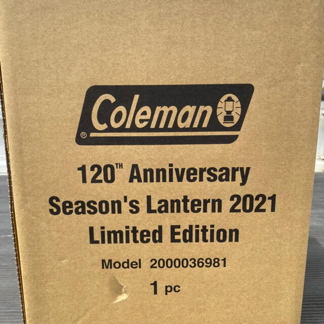 コールマン ランタン Coleman 2021年 120周年記念 新品未開封