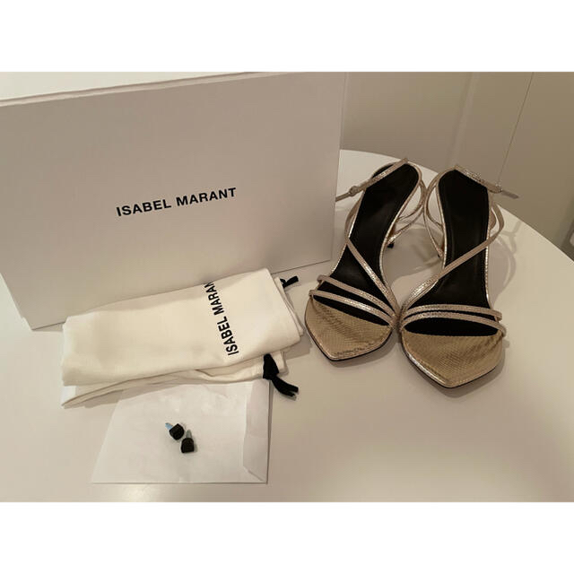 isabel marant サンダル　36 ゴールド