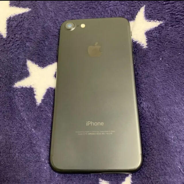 iPhone 7 Jet Black  SIMフリー　128ギガ