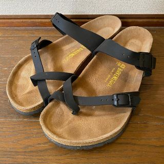 ビルケンシュトック(BIRKENSTOCK)のビルケンシュトックマヤリ　ブラック28㎝(サンダル)