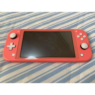 Switch Light コーラルピンク ジャンク品(携帯用ゲーム機本体)