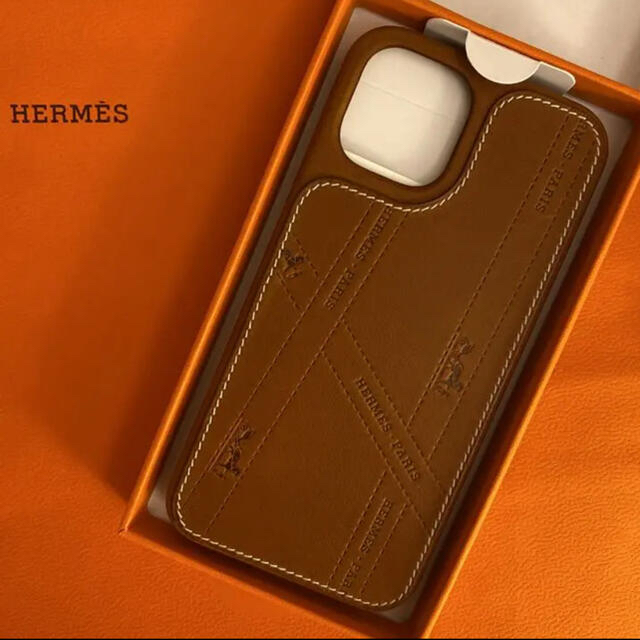 魅力の Hermes - レザーケース 12/12pro iPhone 【新品未使用】HERMES