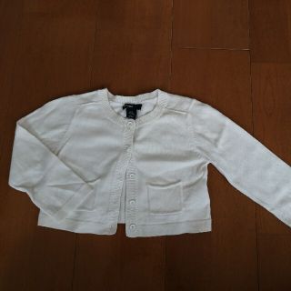 ベビーギャップ(babyGAP)のベビーギャップ カーディガン 白 90cm(カーディガン)