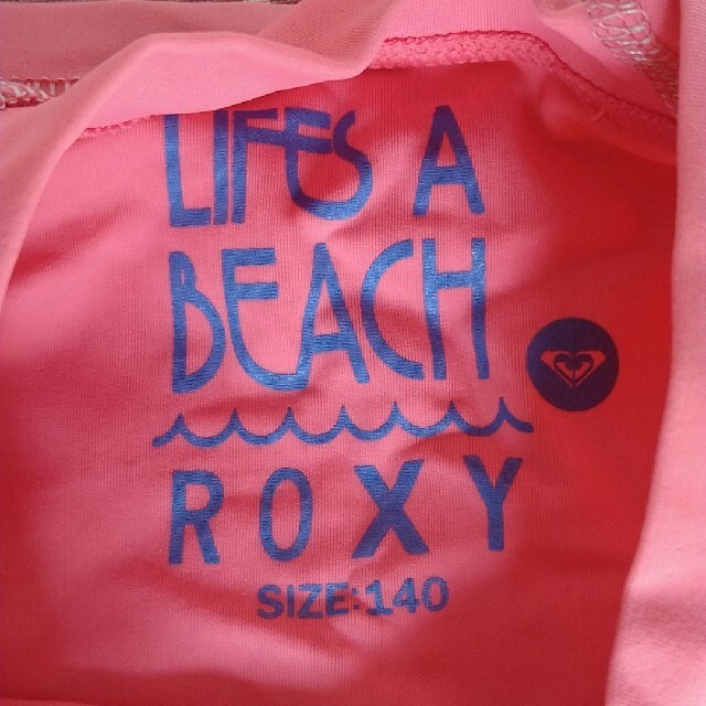 Roxy(ロキシー)のROXY ロキシー ラッシュガード 140 キッズ/ベビー/マタニティのキッズ服女の子用(90cm~)(水着)の商品写真