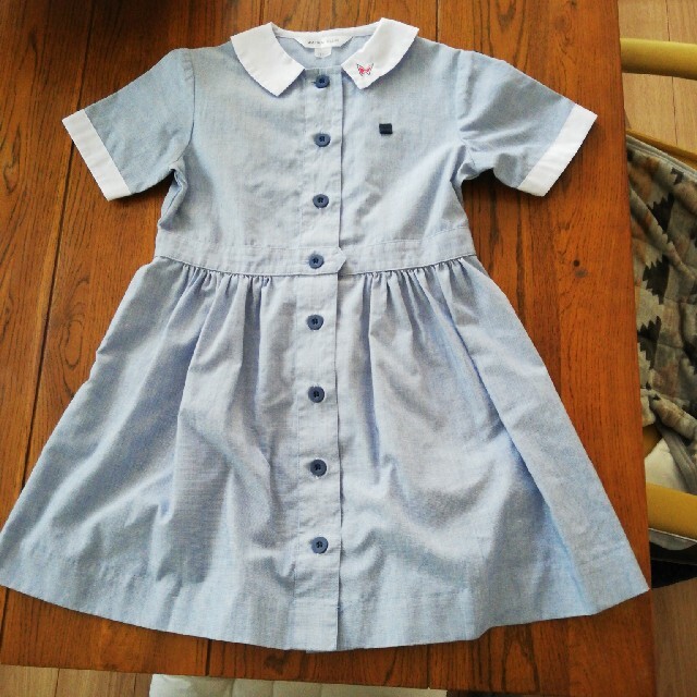 夏ワンピース　美品 キッズ/ベビー/マタニティのキッズ服女の子用(90cm~)(ワンピース)の商品写真