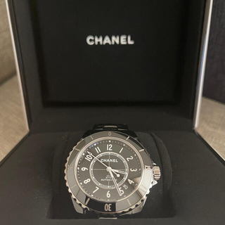 シャネル(CHANEL)のシャネル J12 38ｍｍセラミック　自動巻 2019年新作 H5697(腕時計(アナログ))
