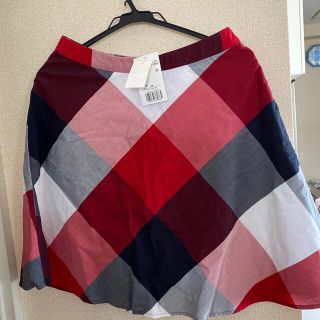 トミーヒルフィガー(TOMMY HILFIGER)の【未使用品】TOMMYフレアスカート(ひざ丈スカート)