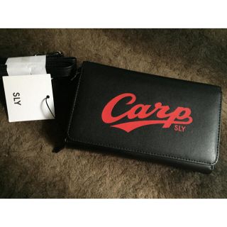 スライ(SLY)の新品☆SLY レア！Carpファン必見 コラボ長財布 ポーチ(財布)