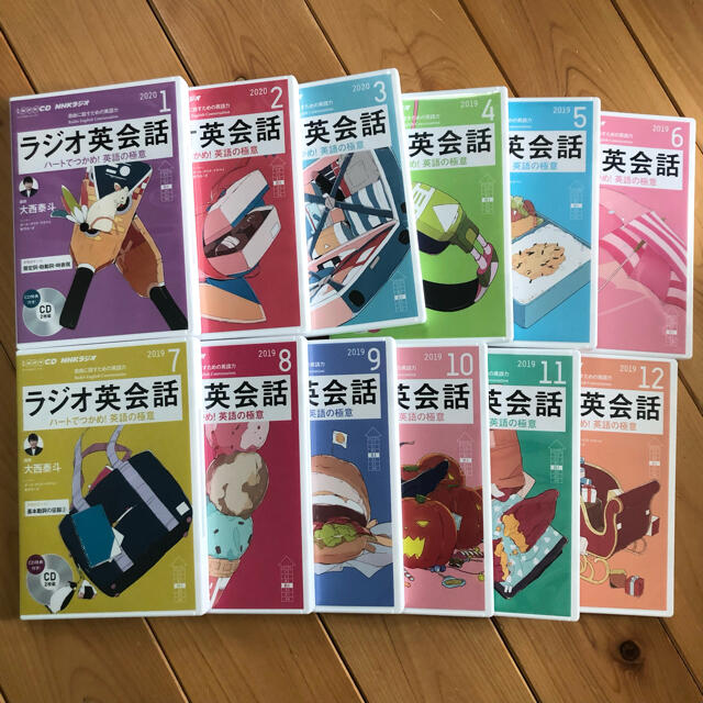 ＮＨＫラジオ英会話 2019年度版　CDセット　2019.4〜2020.3