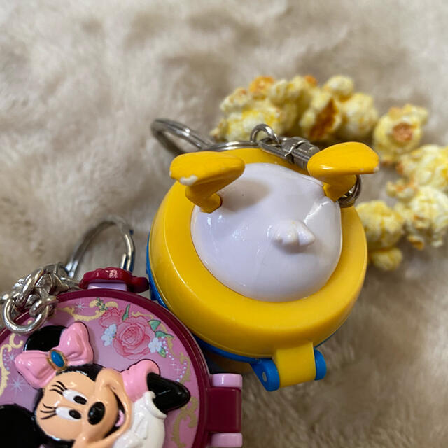 Disney(ディズニー)のポップコーンキーホルダー エンタメ/ホビーのアニメグッズ(キーホルダー)の商品写真