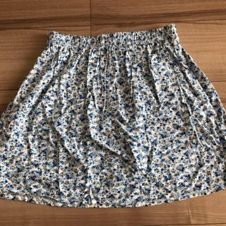 エイチアンドエム(H&M)のH&M スカート　花柄　夏(ミニスカート)