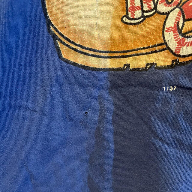 Disney(ディズニー)の【激レア】古着 ディズニー ミッキー Tシャツ ビッグロゴ ビンテージ メンズのトップス(Tシャツ/カットソー(半袖/袖なし))の商品写真