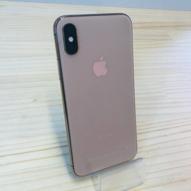 iPhone XS 64GB ゴールド　SIMフリー 3