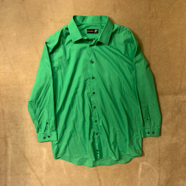 グリーンドレスシャツ　 メンズのトップス(シャツ)の商品写真