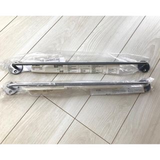 イケア(IKEA)のIKEA BYGEL タオル掛け　2本　55cm(棚/ラック/タンス)