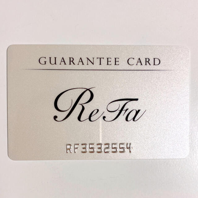 ReFa(リファ)のReFa 4CARAT  リファフォーカラット　本体＋ギャランティカード コスメ/美容のスキンケア/基礎化粧品(フェイスローラー/小物)の商品写真