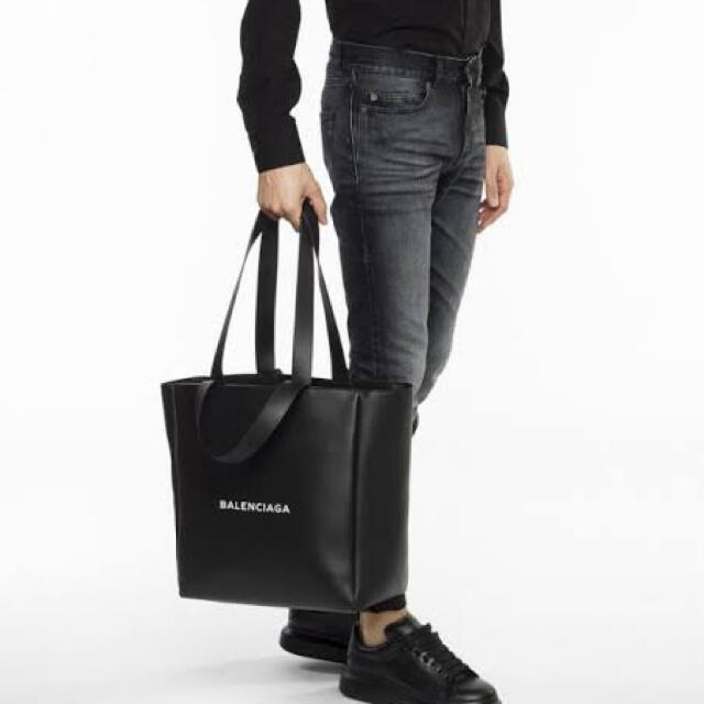 オンラインショップ】 BALENCIAGA ダブルレザー トートバッグ